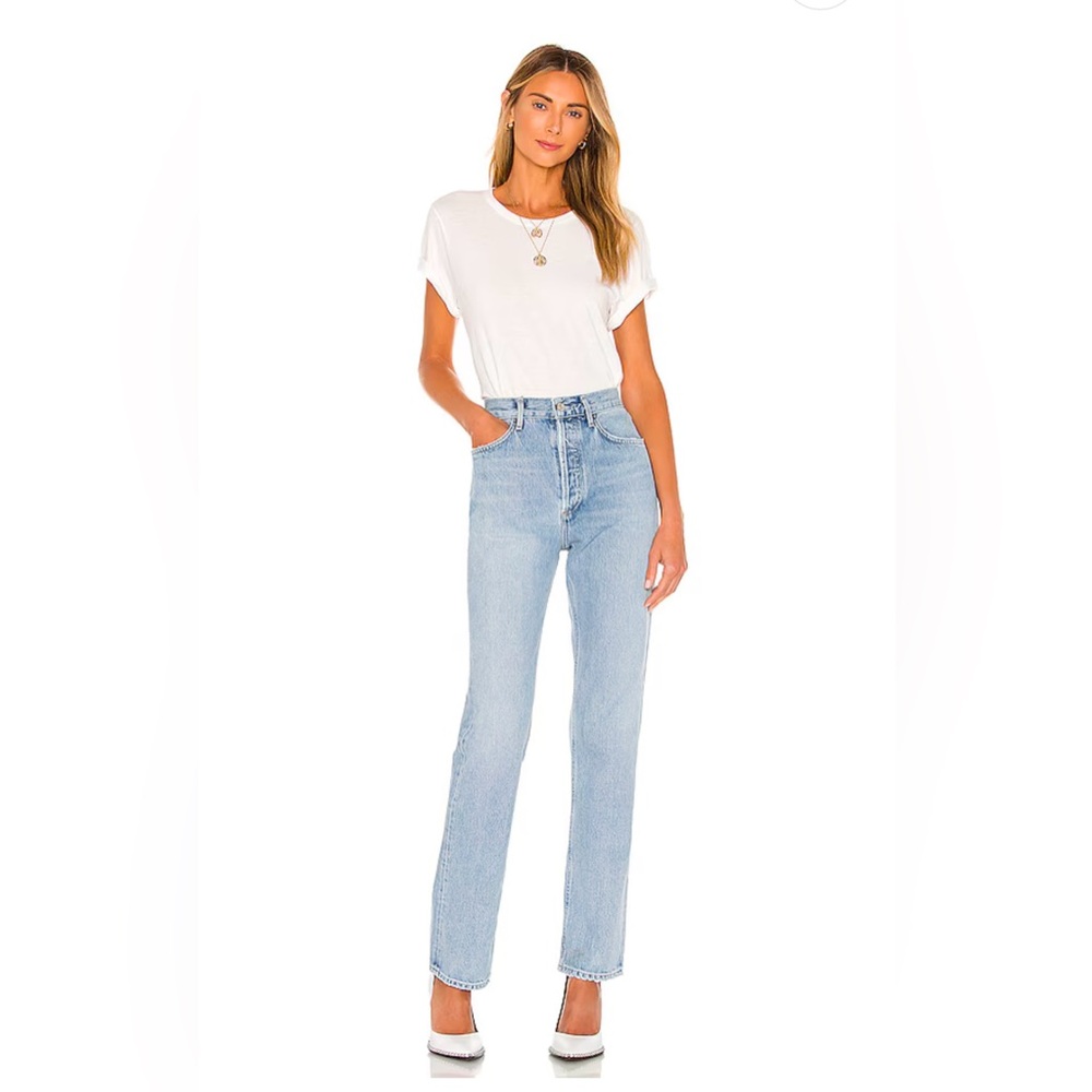 AGOLDE | Lana Straight Leg Jean